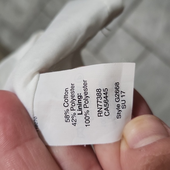 J Crew Factory White Plaid Fit & Flare Dress - Picture 8 of 9